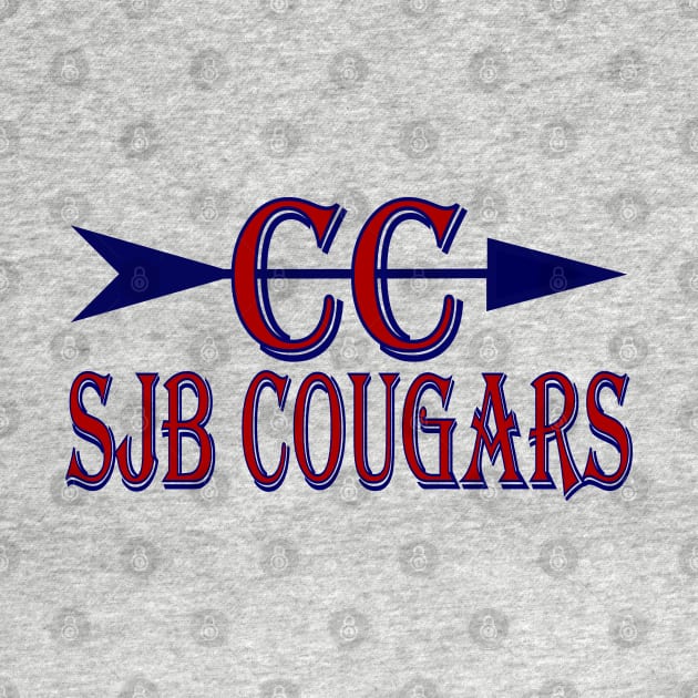 SJB Cougars Cross Country by Woodys Designs